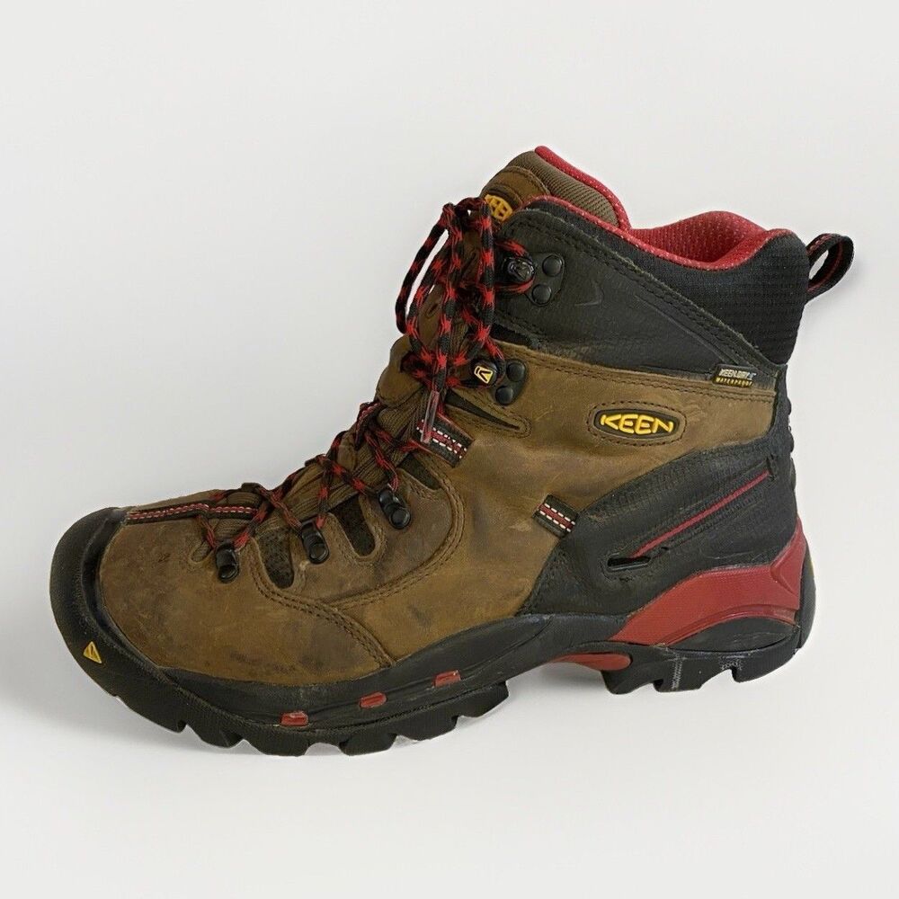 KEEN Utility Pittsburgh 6" Steel Toe Work Boots Brown Red Men's Size 12 EE Wide - Picture 5 of 9